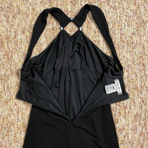 Vintage 90s Nine West X strap halter dress - Picture 6 of 8